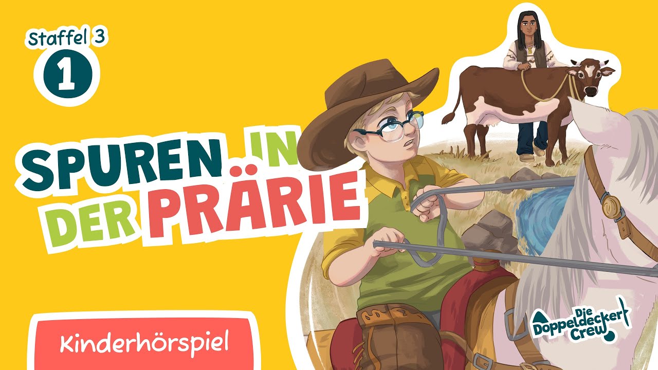 Hörspiel für Kinder | USA 1: Spuren in der Prärie (1/3) | Die Doppeldecker Crew (Hörbuch)