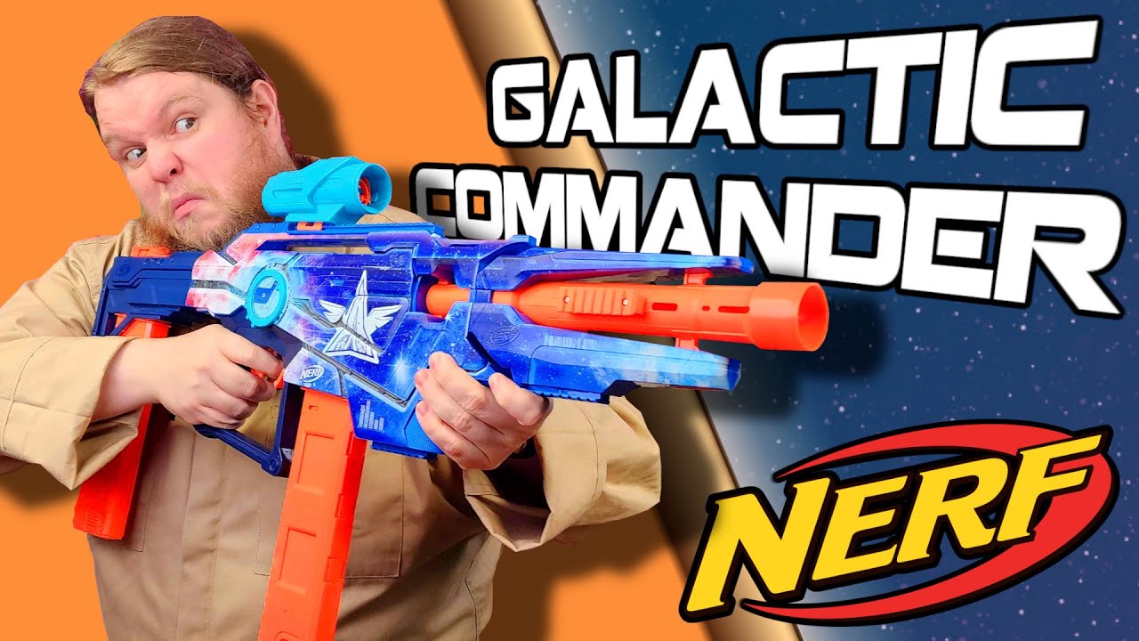 NERF Galactic Commander gives you SELECT FIRE on a BUDGET!