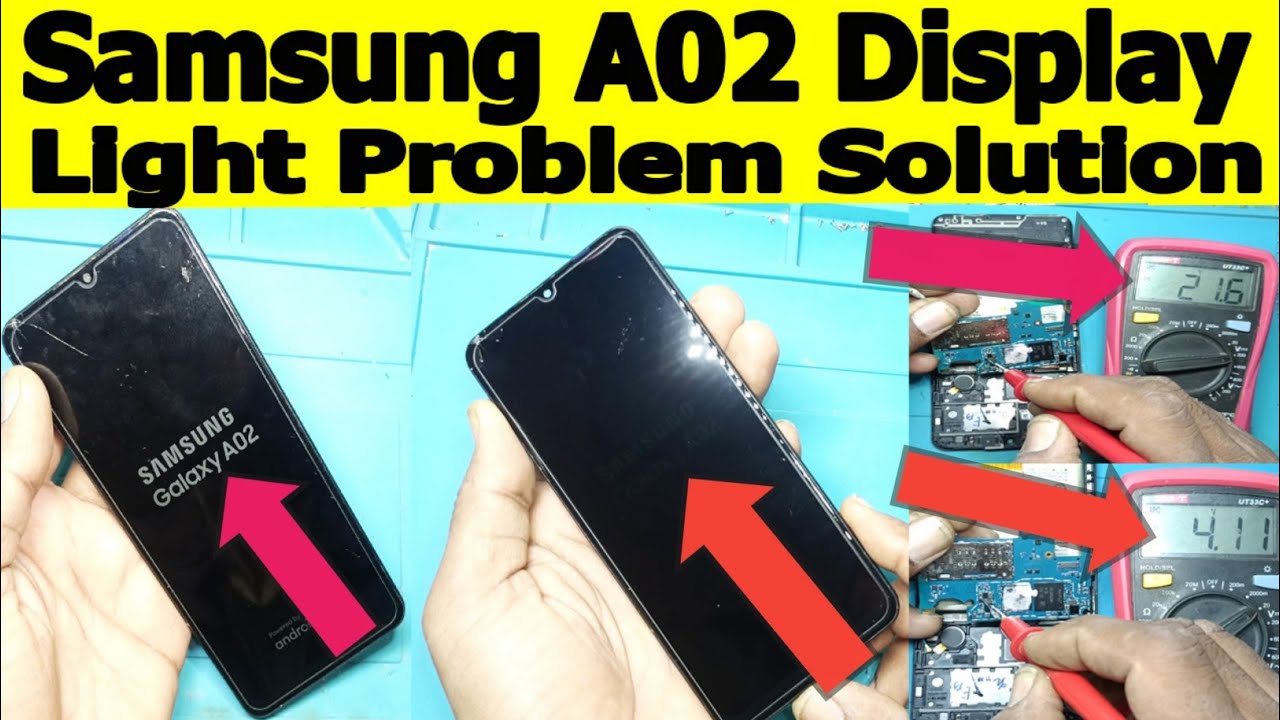Samsung A02 display light solution|| A02 display light||Samsung Galaxy A02 displsy light