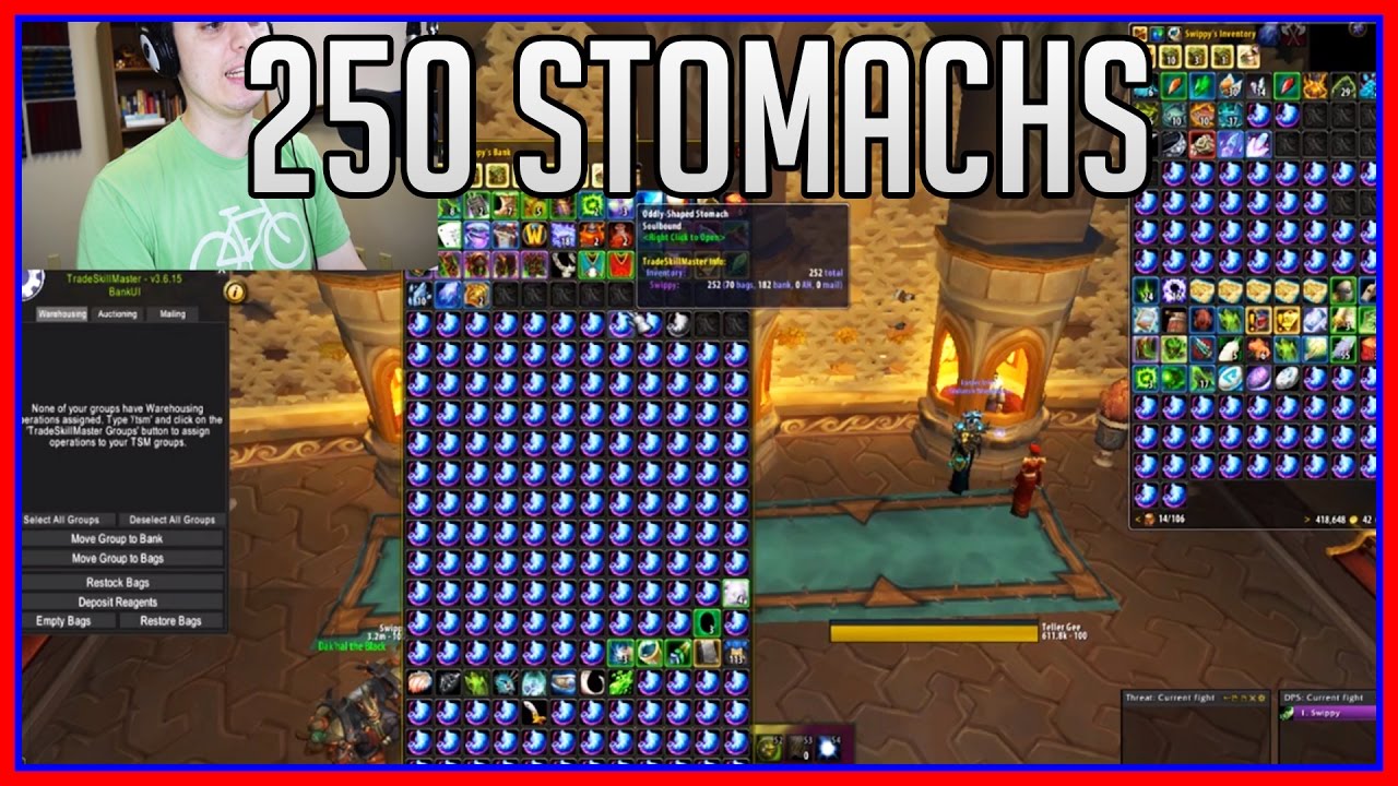 Opening 250 Oddly-Shaped Stomachs | WoW Gold Guide
