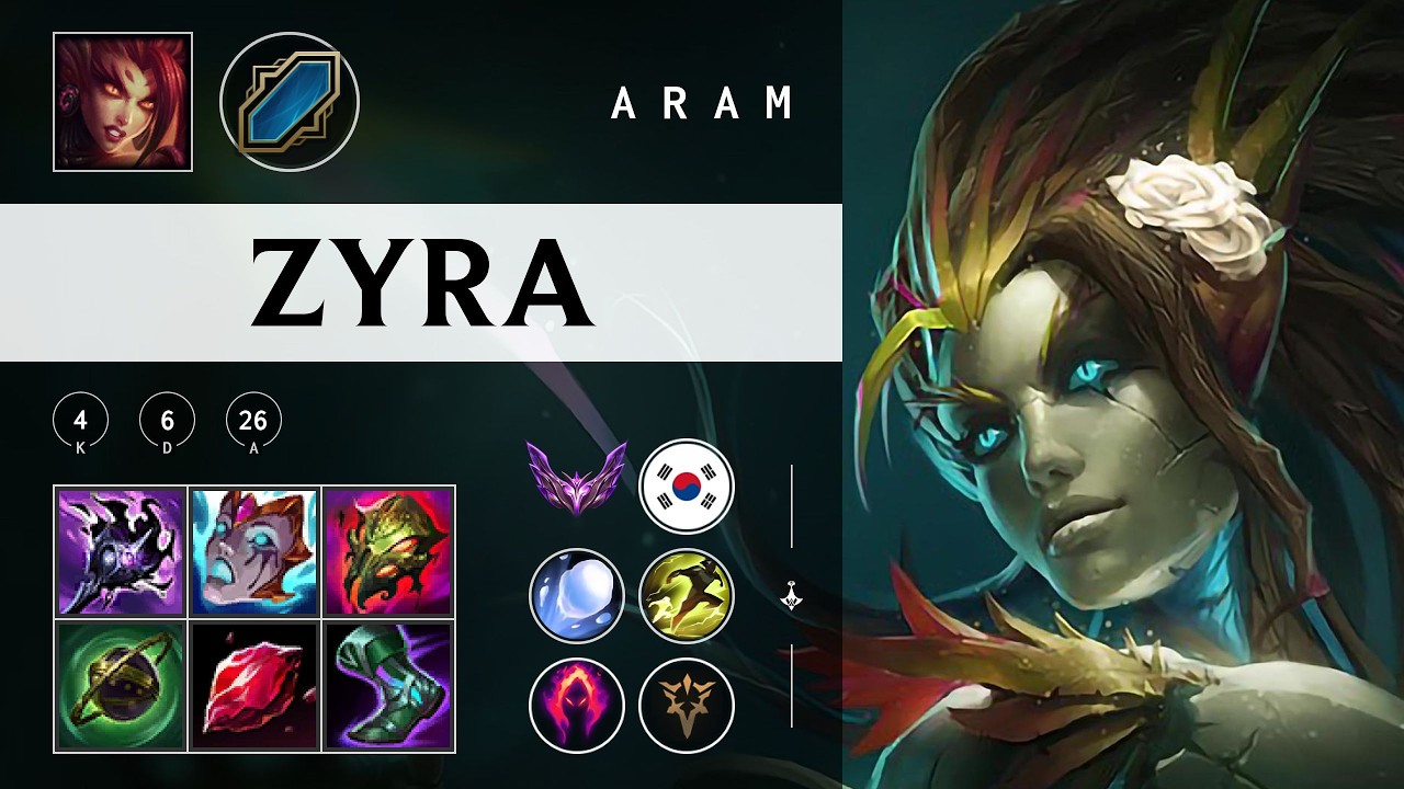 Zyra ARAM - KR Master Patch 26.05