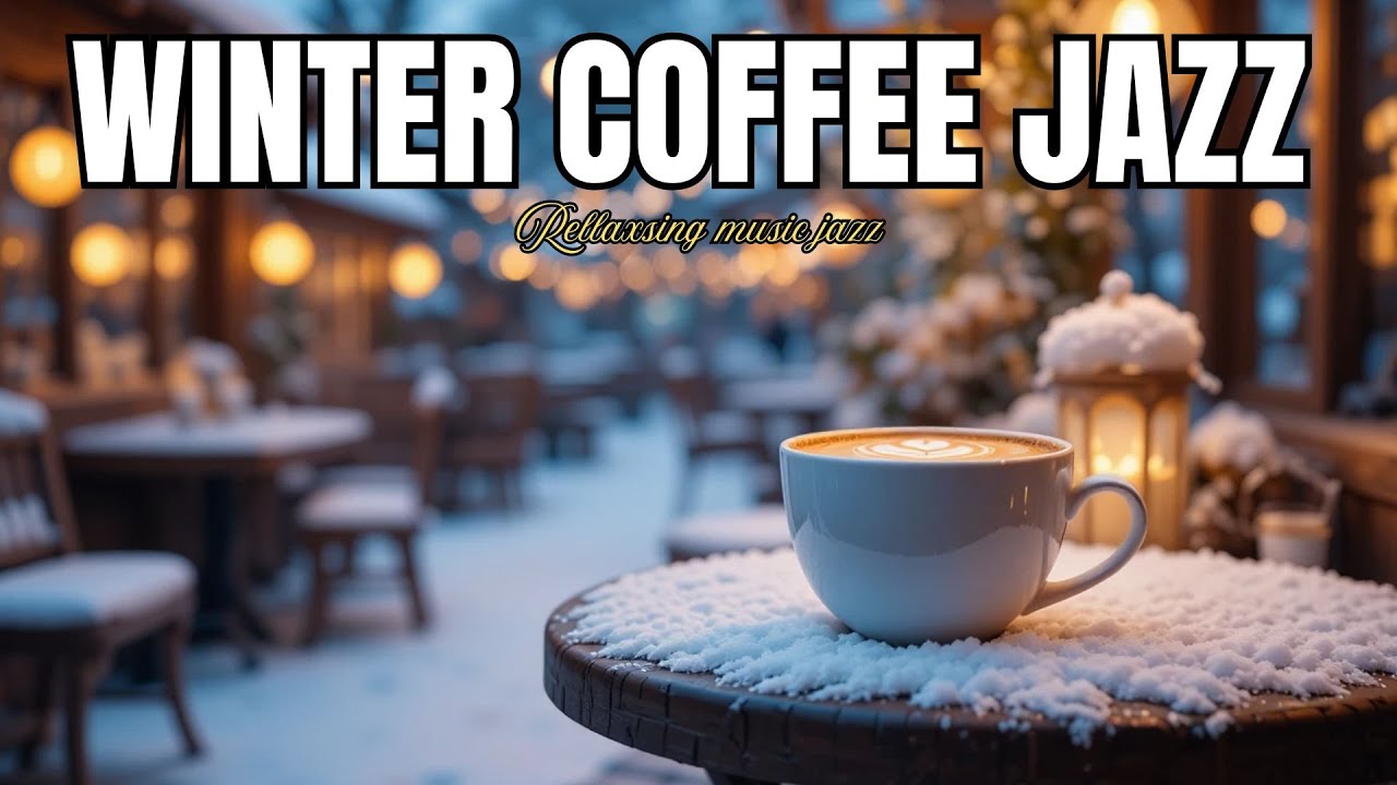 Winter Café Ambience | Warm Coffee & Soft Lights🎅