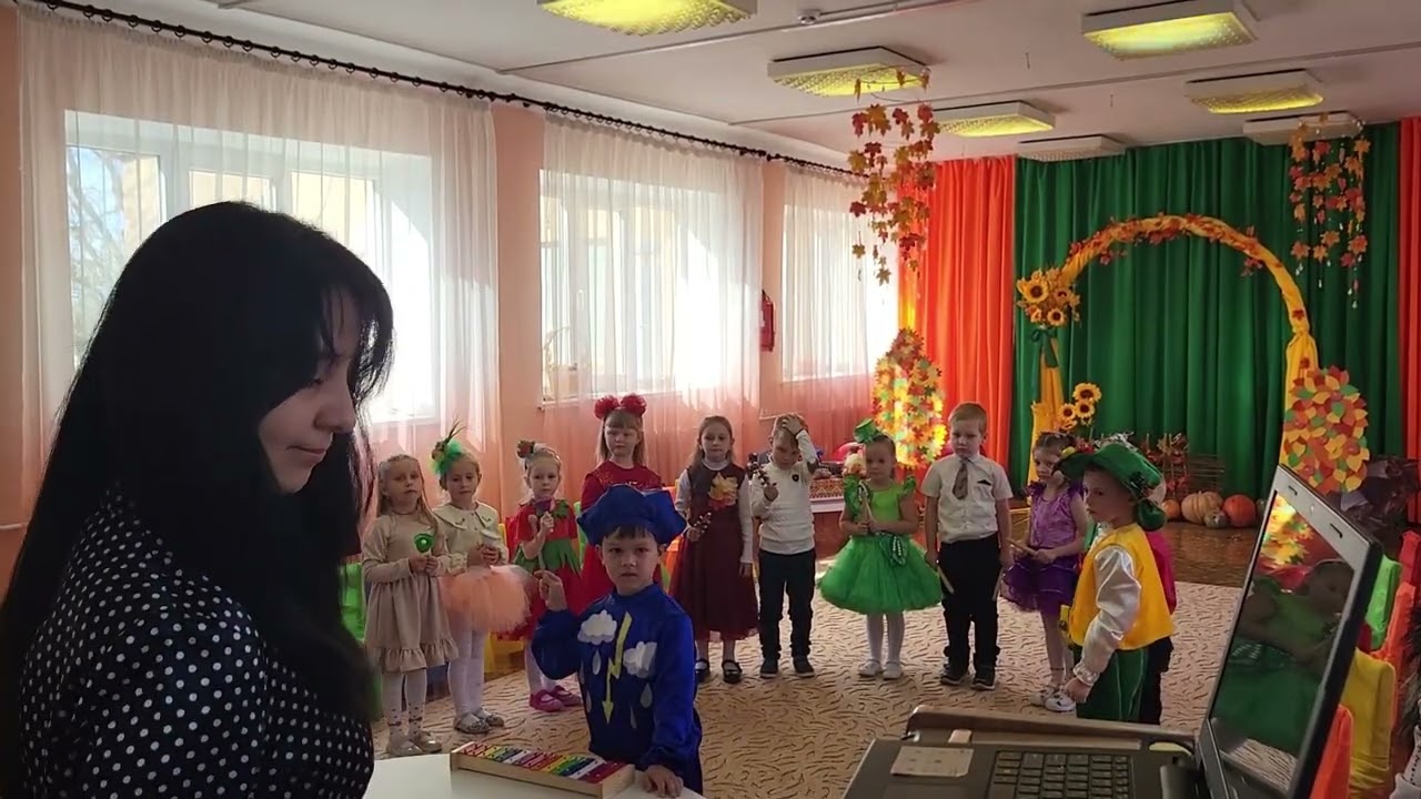 Оркестр на музику Паганіні. Старша група