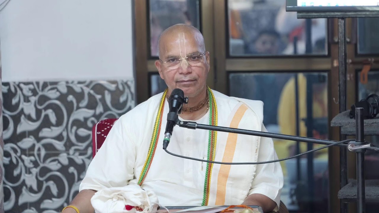 Live from ISKCON Orai, UP, उपदेशामृत प्रथम श्लोक 