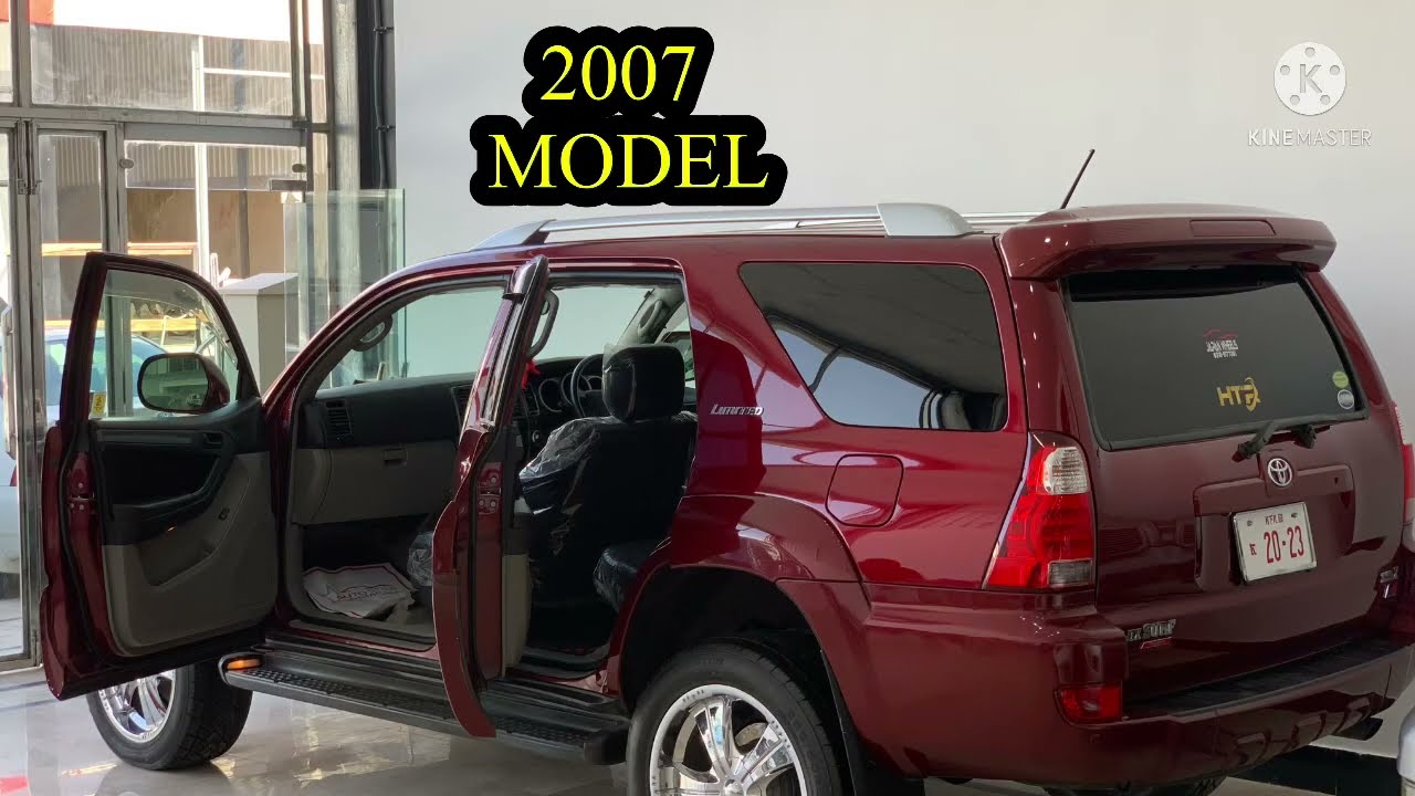 TOYOTA SSR G SURF 2007 MODEL AT SAIF MOTER SHWROOM