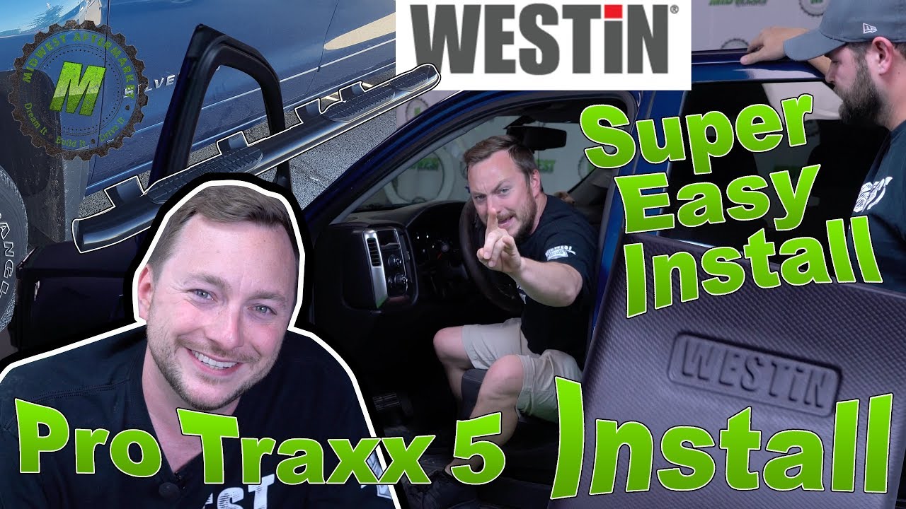 Установка перекладин Westin Pro Traxx 5