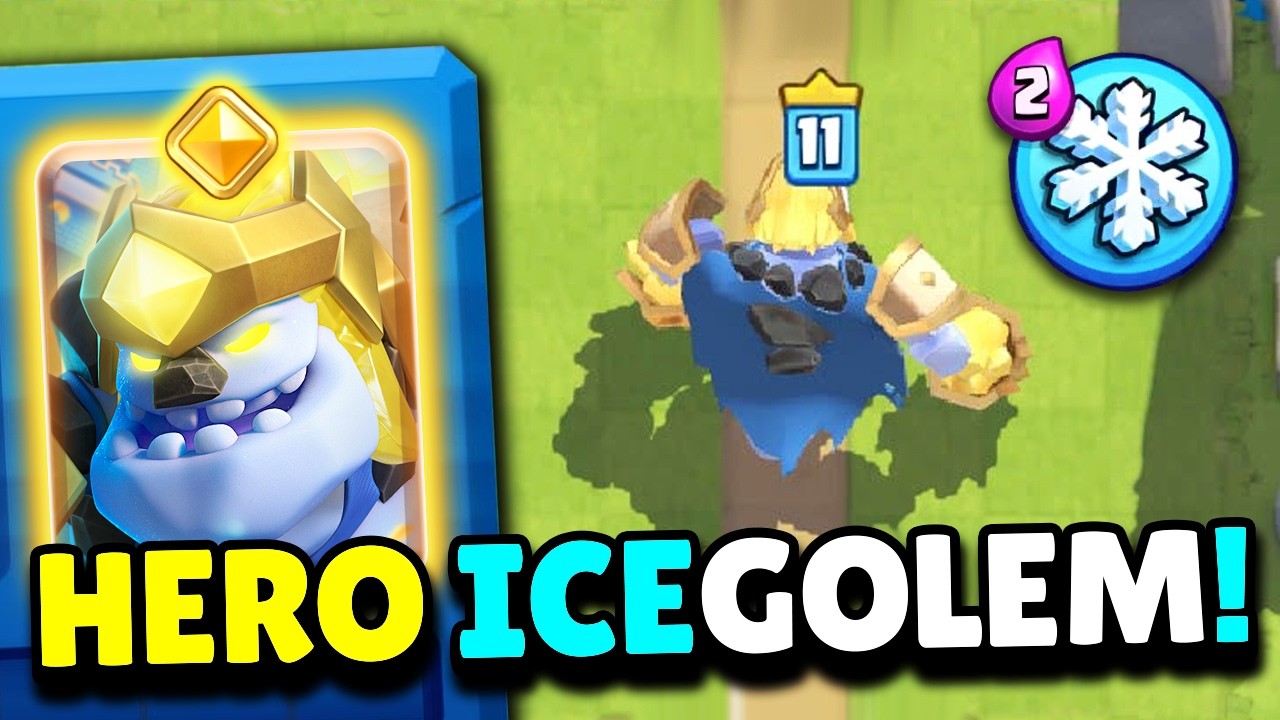 ILLEGALE... PROVO il NUOVO ICEGOLEM EROICO! ❄️ Clash Royale ITA