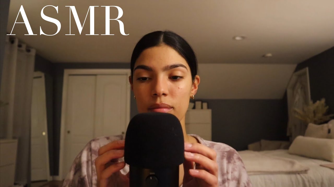 ASMR mic sounds with a lot of whispering (HIGH GAIN)
