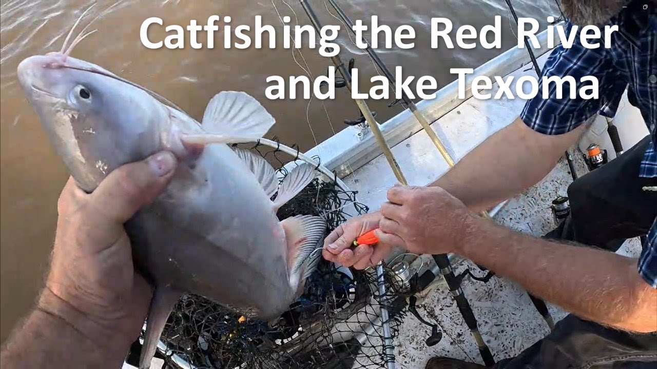 Catfishing On The Red River and Lake Texoma (3 Trips, Weather Chased Us Off Water First 2) #fishing