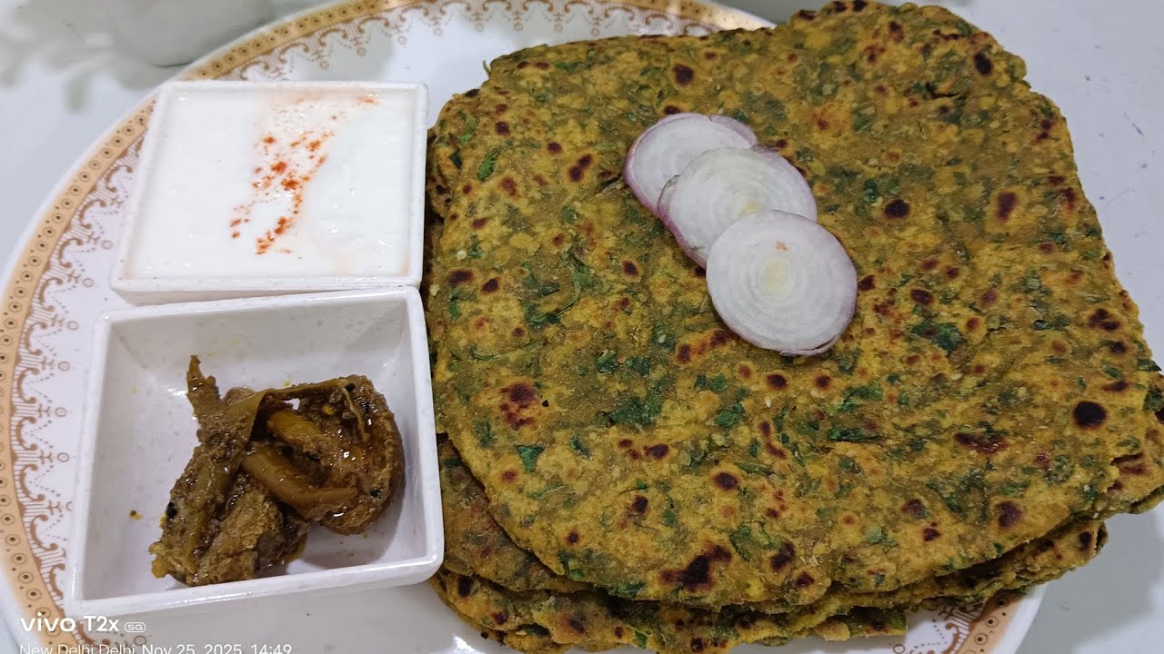Bathue Ka Paratha 😍 | Tasty & Healthy Winter Special | Soft, Flavourful & Desi | Daily Zaika ✨