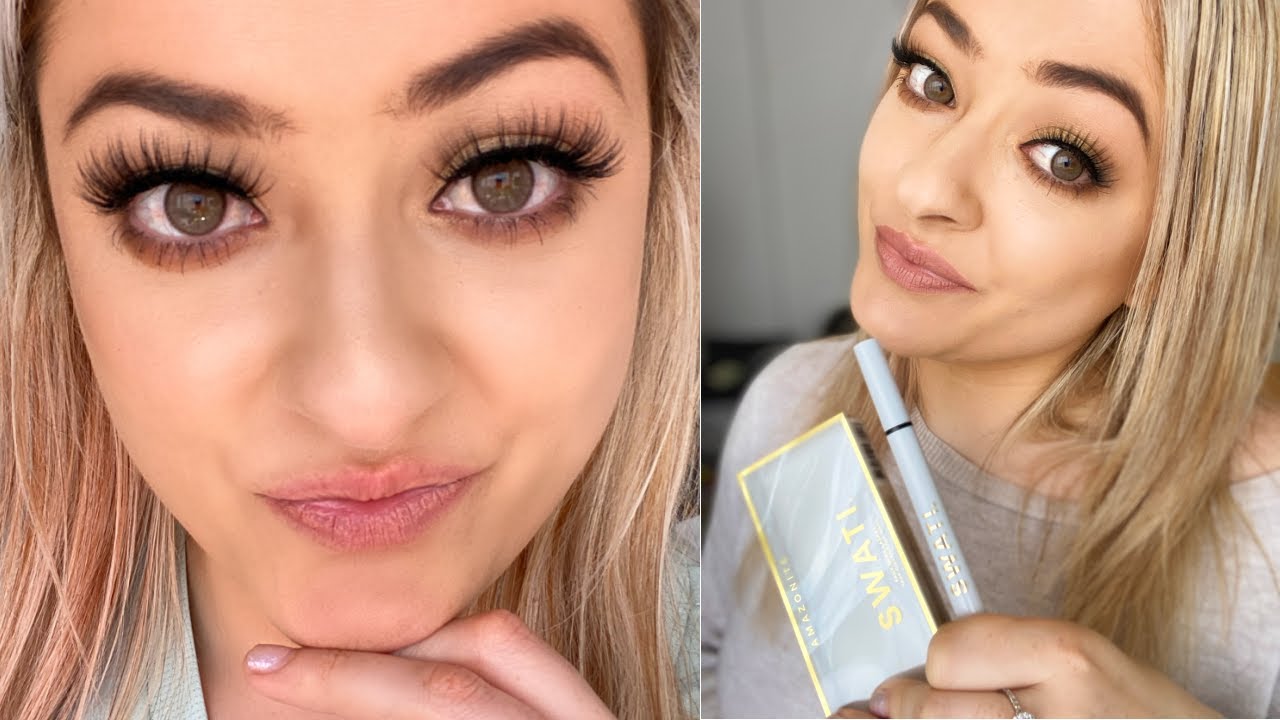 I Tried SWATI Cosmetics VANTA Eyeliner and Lashes!