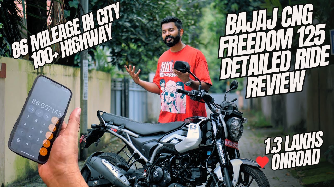 BAJAJ CNG Freedom 125 Detailed Ride Review Malayalam | 1rs = 1kilometer | Mileage കണ്ടു കിളിപോയി