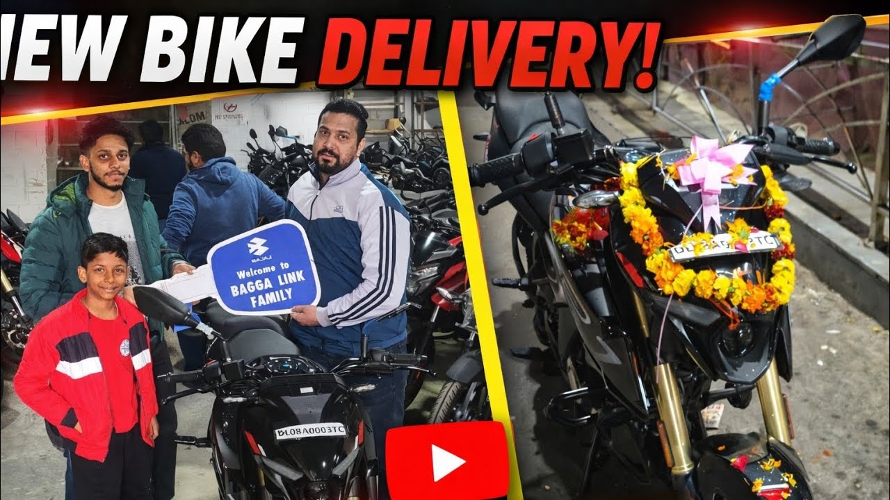 Finally Got My First Bike ❤️ || Taking Delivery 