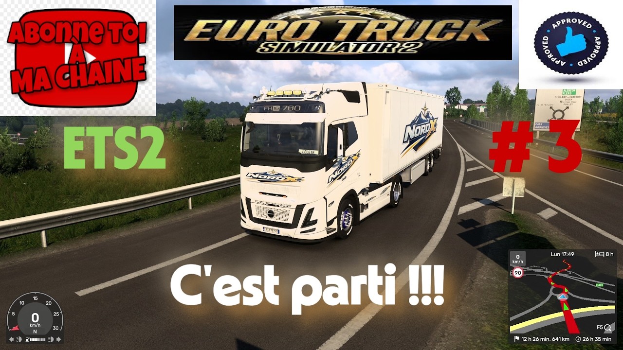 C'est parti !! !!! Carrière suivi ETS 2 #3 , saison 5