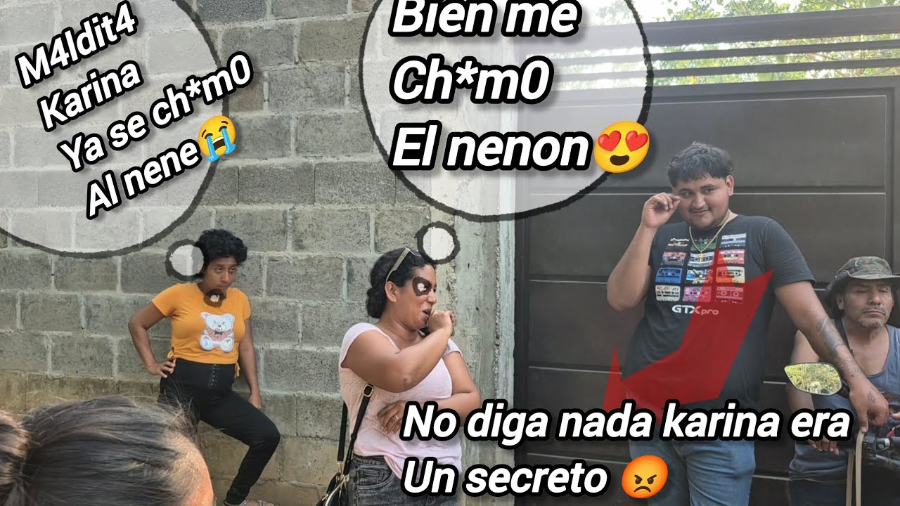 Marvin le iso tremendo pr0bl3m4 a Nenon por ch*m4rc3 a Karina🤬 tremendo pr0bl3m4 😡