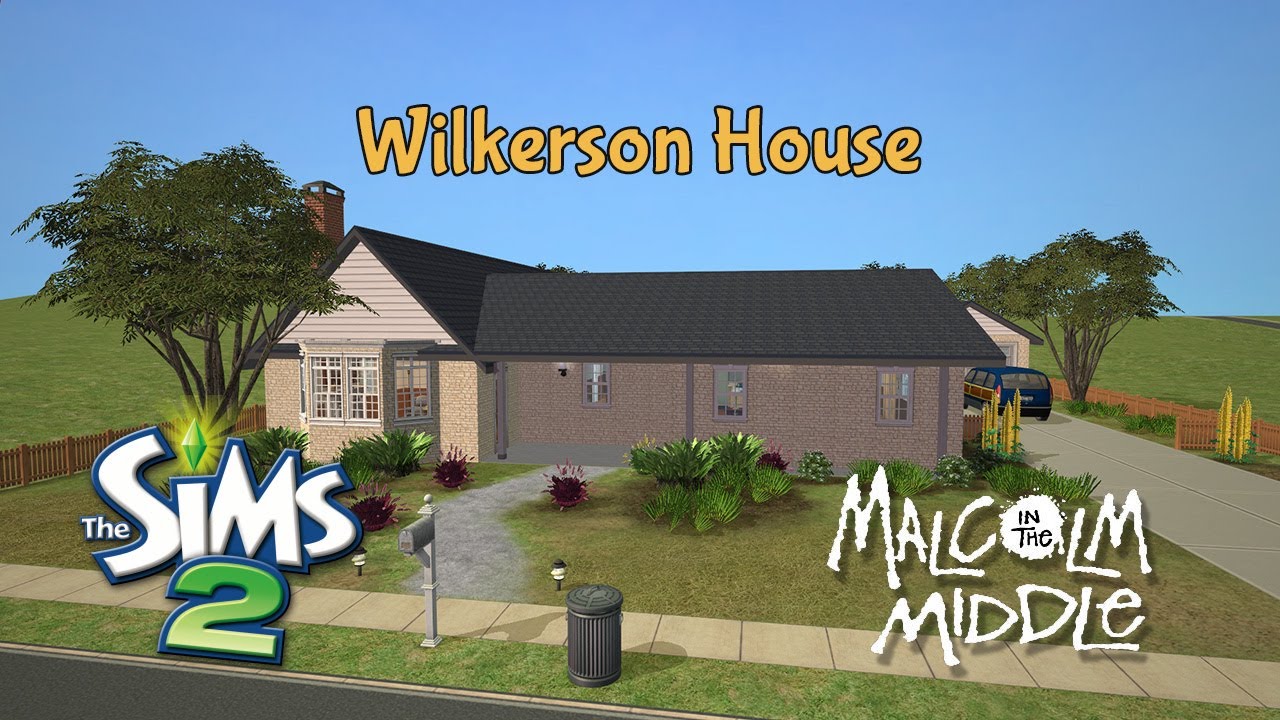 Wilkerson House from Malcolm in the Middle: The Sims 2 Speed Build
