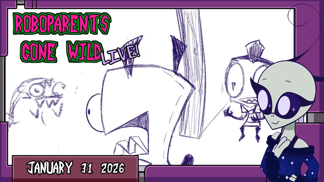 Animating ROBOPARENTS GONE WILD | Session 2: Boardin' Again!