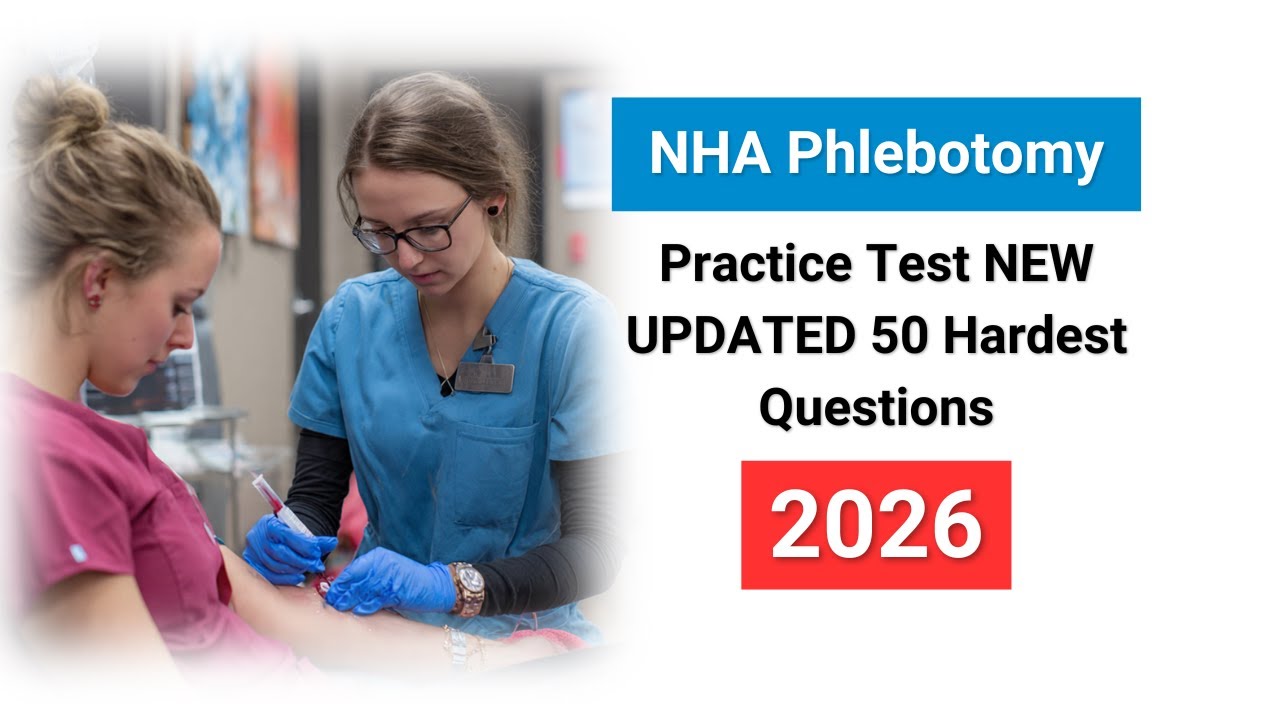 Практический тест NHA по флеботомии 2026 г. ОБНОВЛЕНО: 50 самых сложных вопросов и ответов