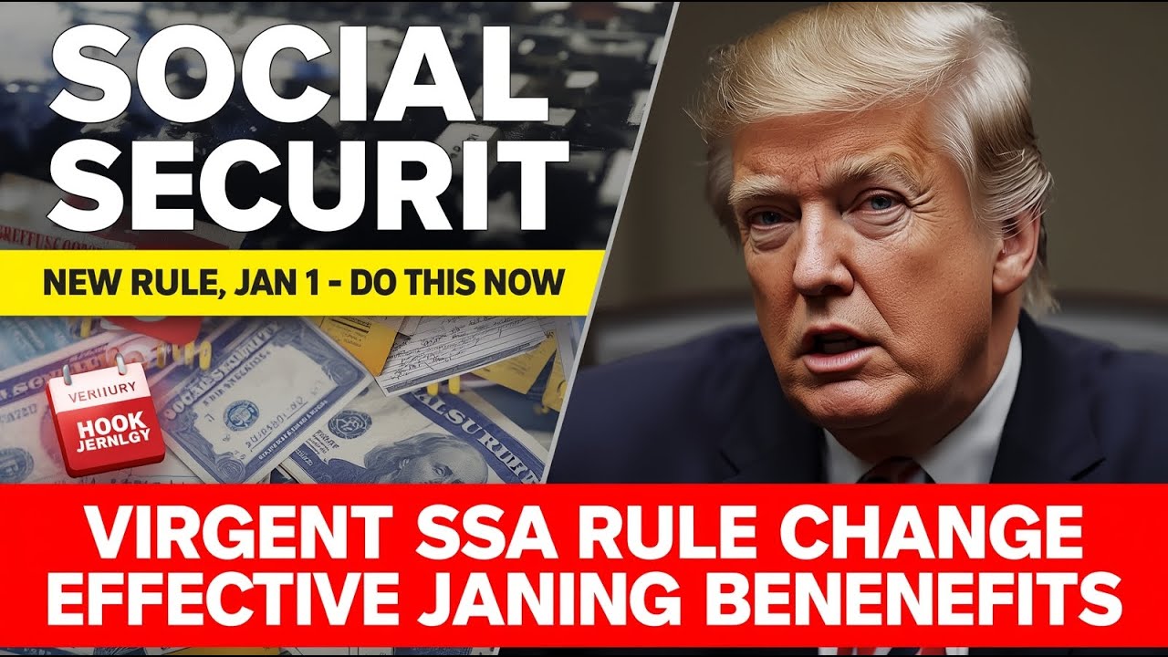 Major Social Security Rule Change on January 1 &mdash; SSA Warns &ldquo;Do THIS Before Anything Else!&rdquo;