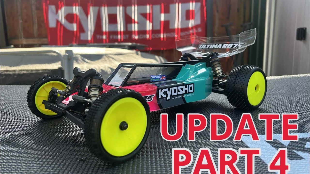 KYOSHO ULTIMA RB 7.5 ,  Finishing Touches - AIRGOO AIR COMPRESSOR