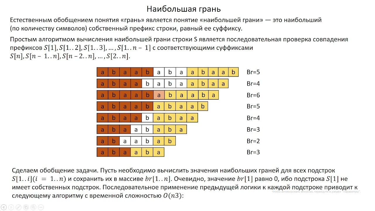Лекция 3. 2023 02 16 Алгоритмы обработки строк