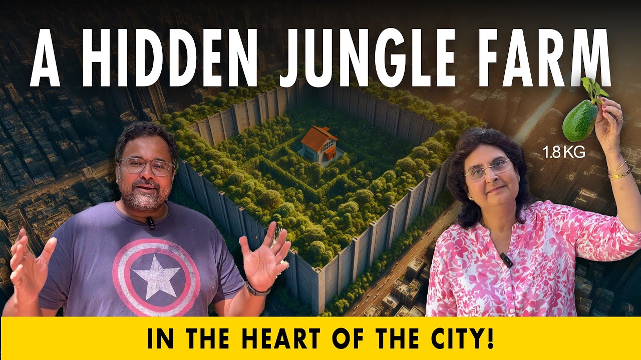 A Hidden Jungle Farm in the Middle of the City!
