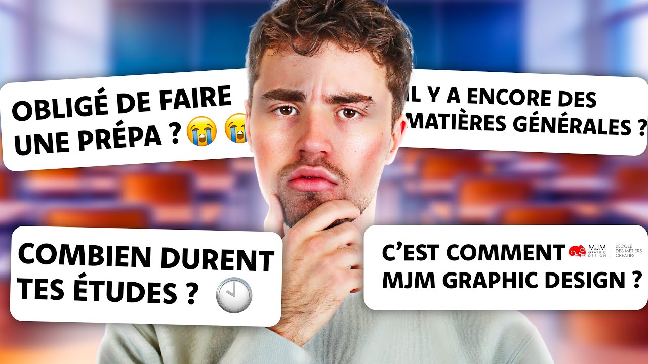TOUT sur mes études (Design Graphique à MJM)