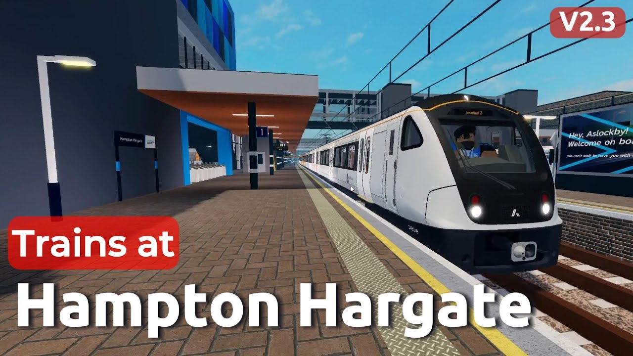 [PREMIERE] Trains at Hampton Hargate | SCR Trainspotting 2026 | V2.3