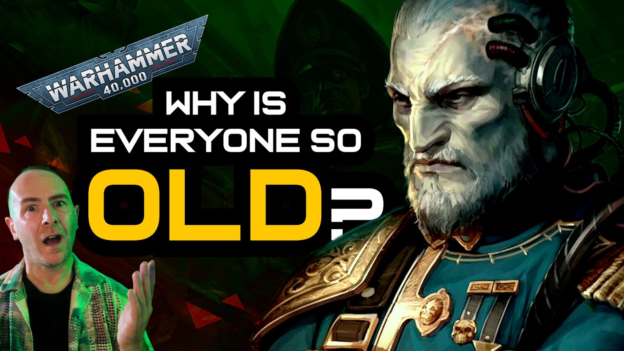 Почему ВСЕ в Warhammer такие старые? | Лор Warhammer 40k