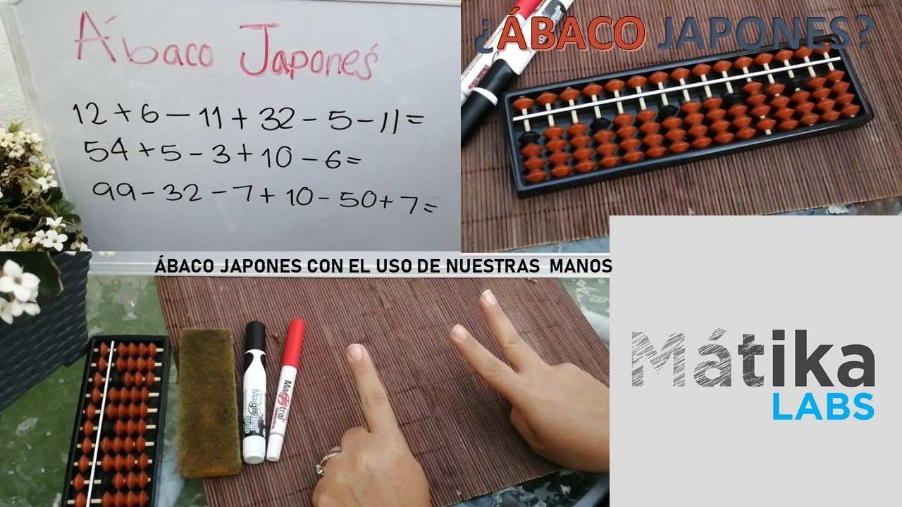 Ábaco Japonés (uso de nuestras manos)Parte 2