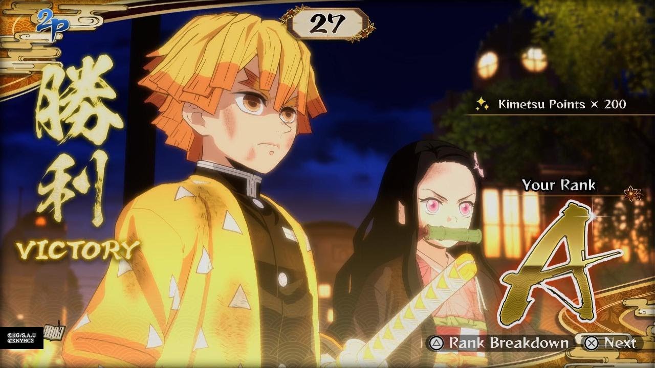 7th form Zenitsu is top ranked