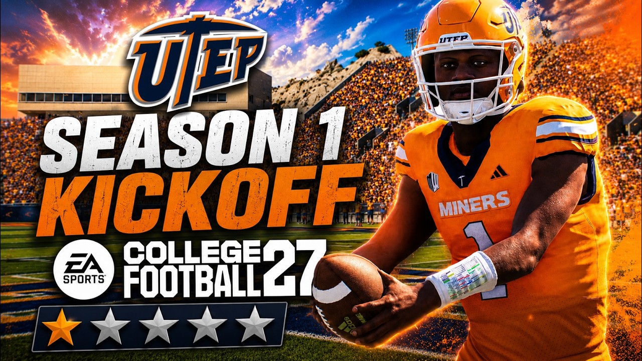 Начинаем перестройку UTEP! | College Football 27: Династия, эп. 2
