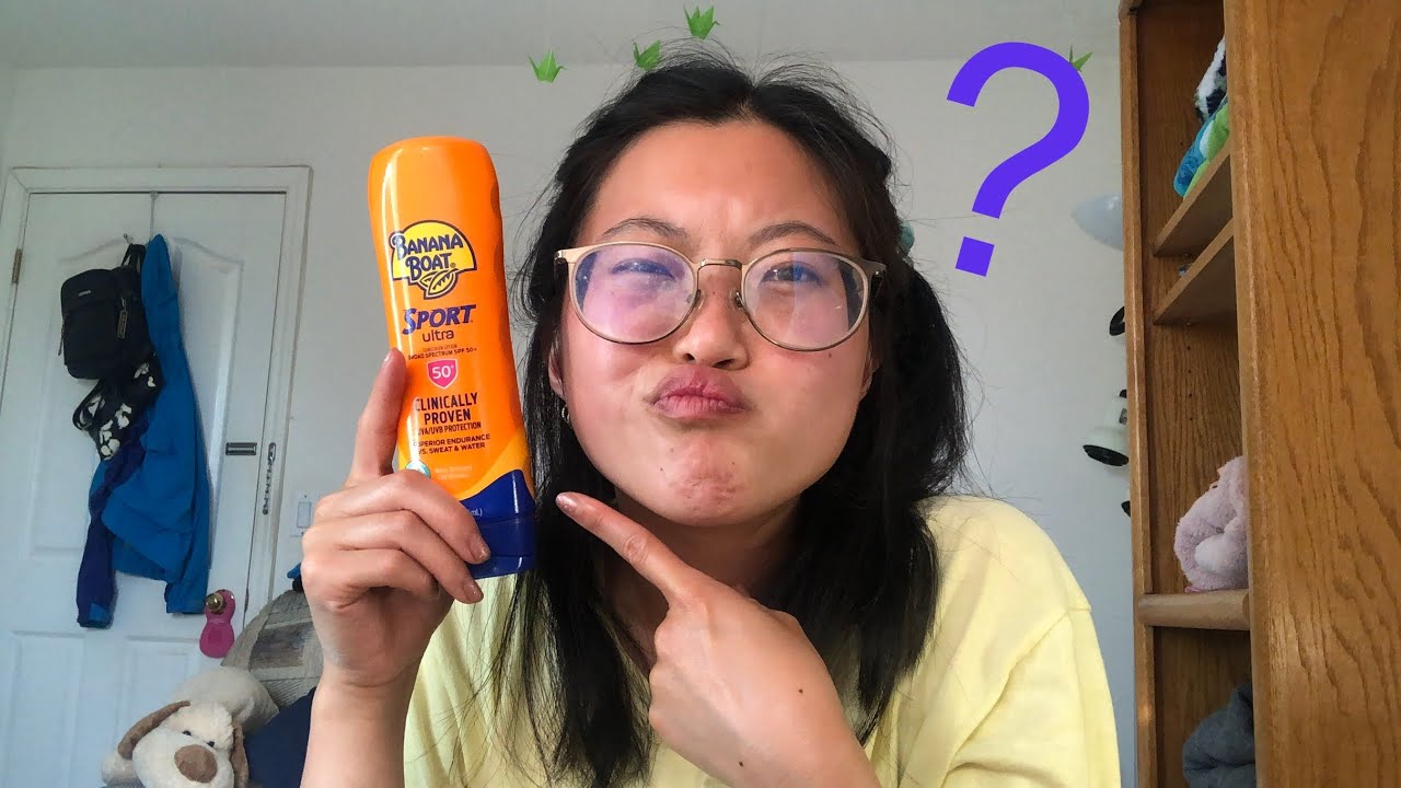 Banana Boat Sport Ultra SPF 50+ - Sunscreen Review & Application