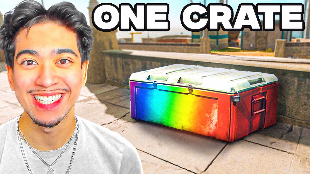 The SECRET ONE CRATE Challenge in Warzone Rebirth Island