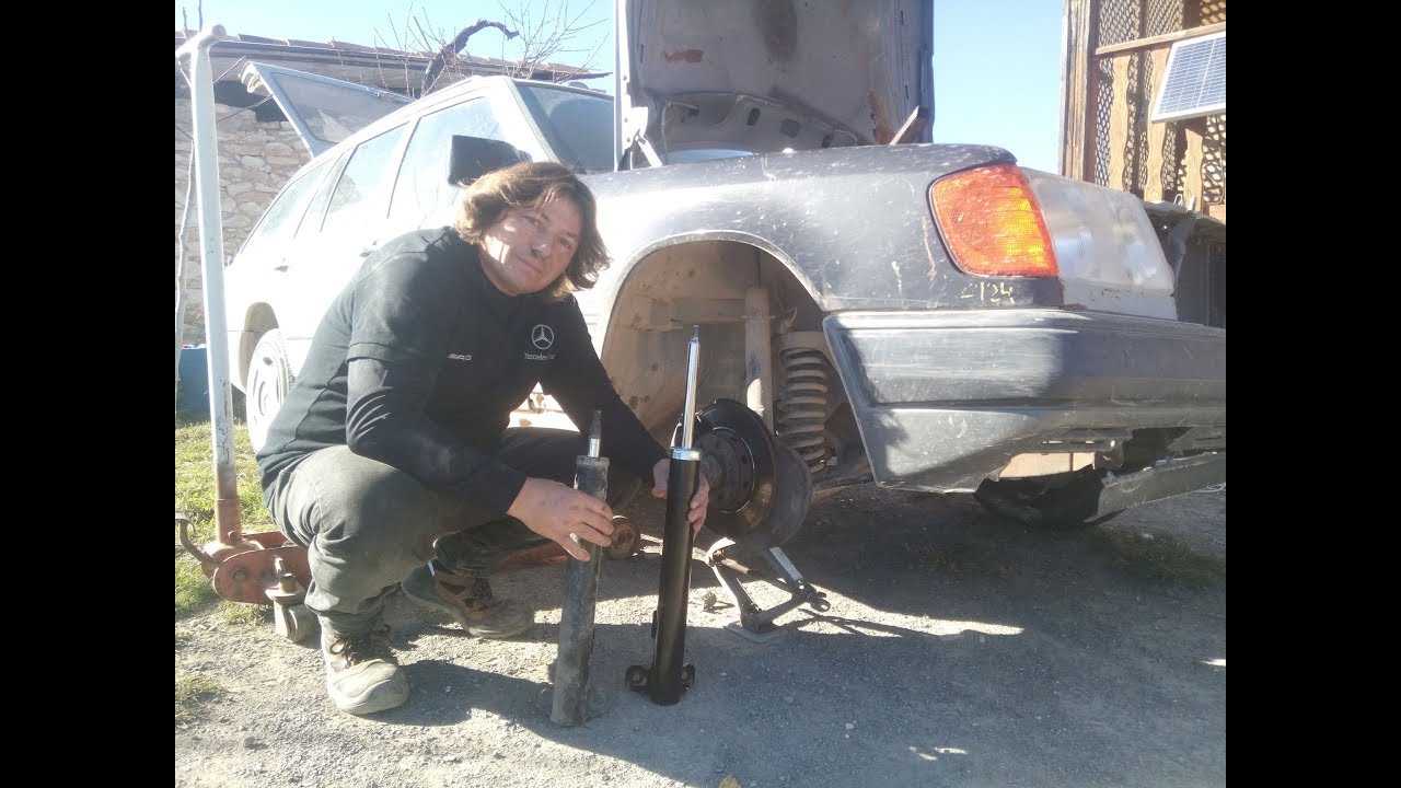 Mercedes Benz W124 - Changer la suspension / amortisseurs avant tutoriel