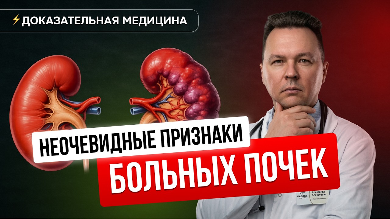 Почки молчаливый орган: 7 симптомов, которые нельзя игнорировать