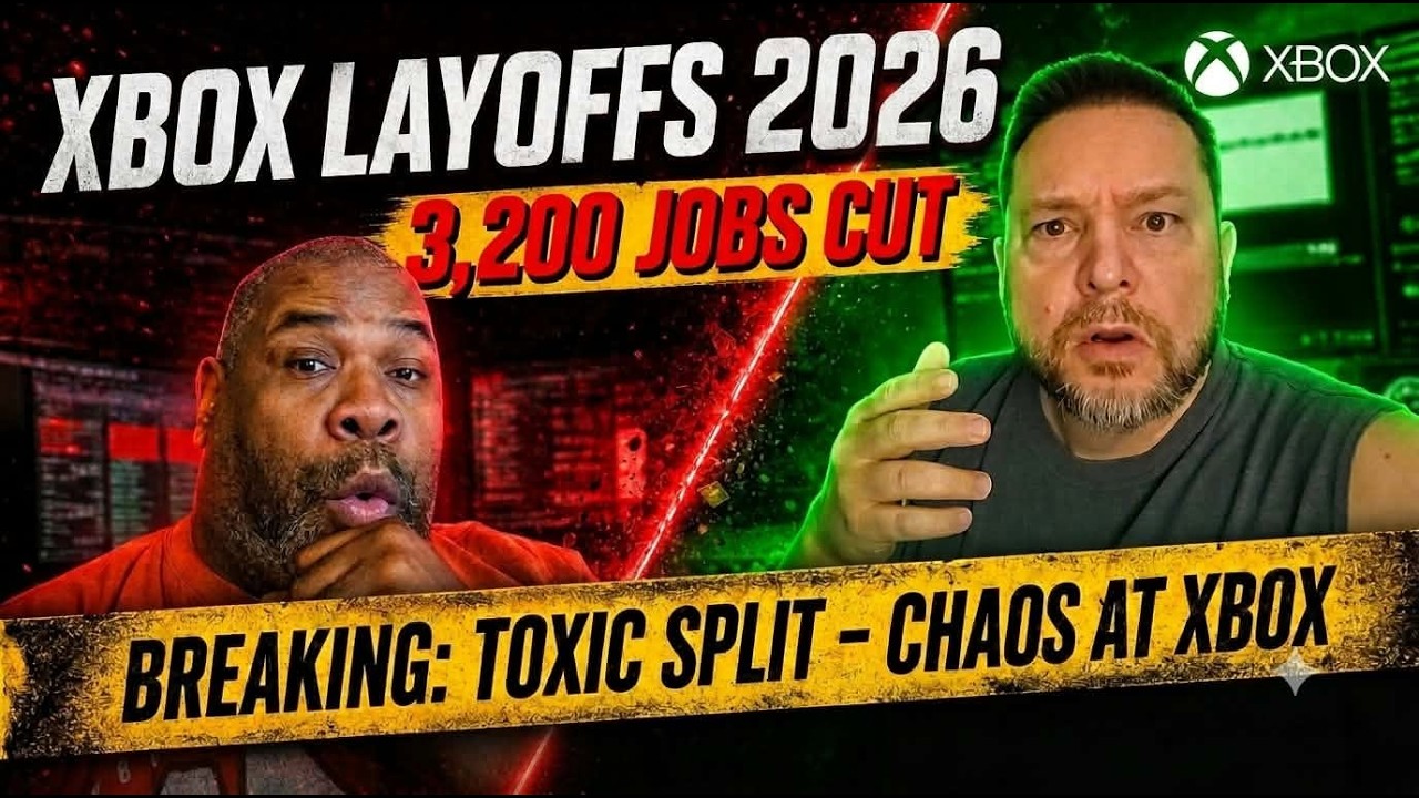Xbox Layoffs 2026: 3,200 Jobs Cut & Studios Gone - Chaos at Microsoft Gaming