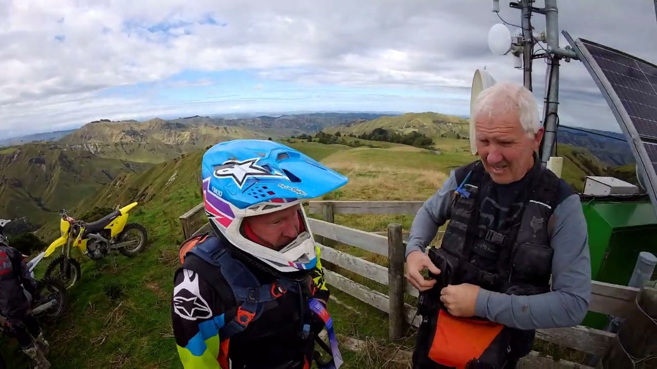 Riding x country to Ohakune