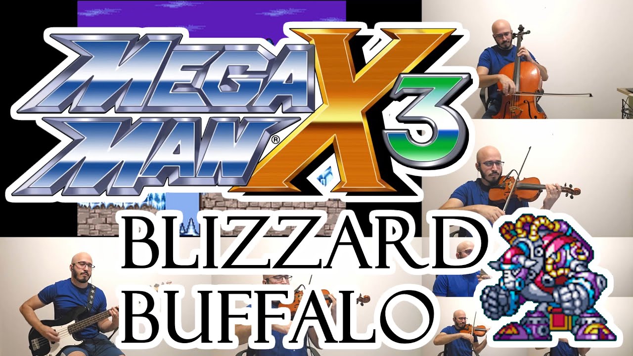 Megaman X3 - Blizzard Buffalo strings cover