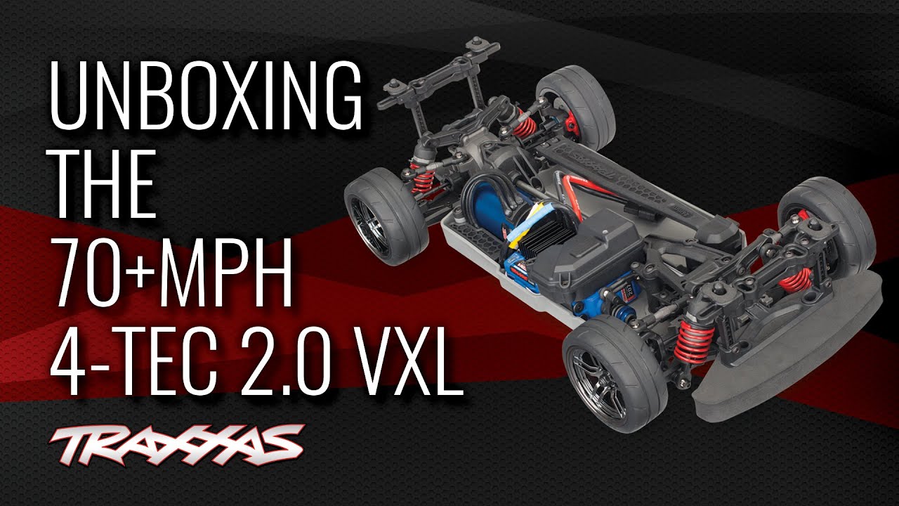 Unboxing the 70+ MPH Traxxas 4-Tec 2.0 VXL