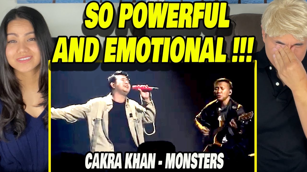 Cakra Khan - Monsters (Cover) at the Dream Festival Collaboration | REACTION