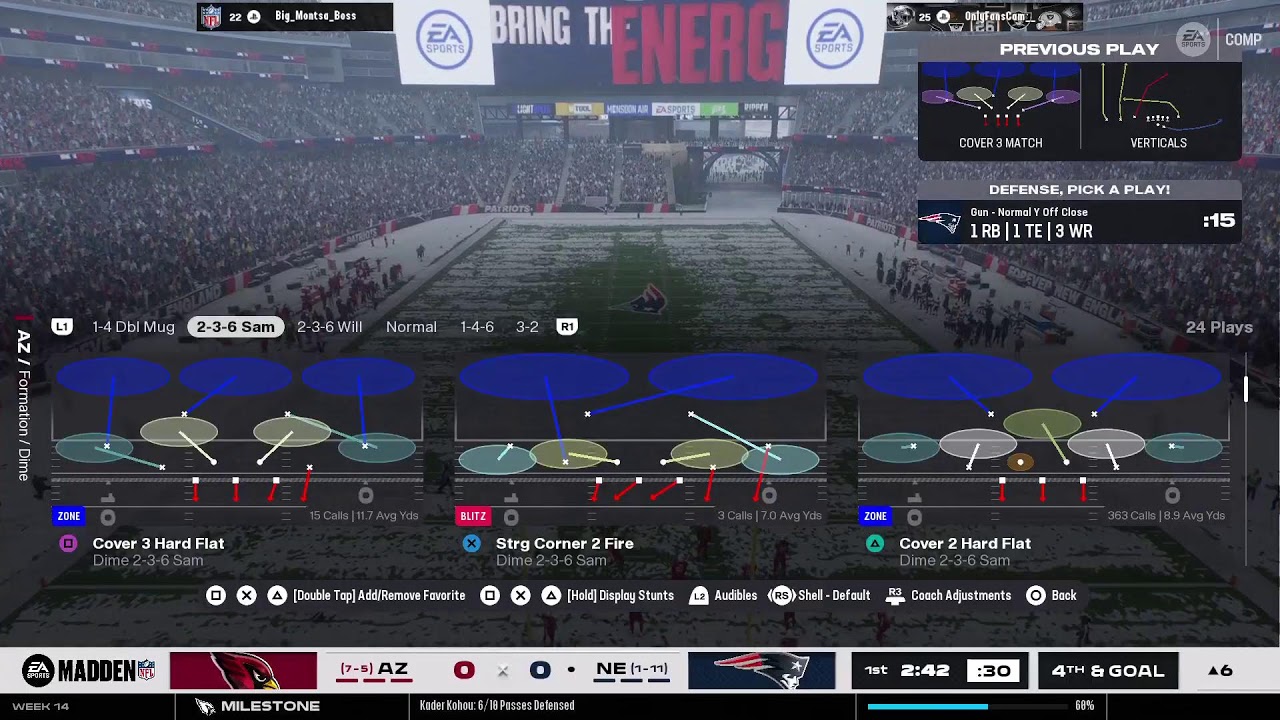 Starterpack88 Cards 🆚 Pats (Cam)