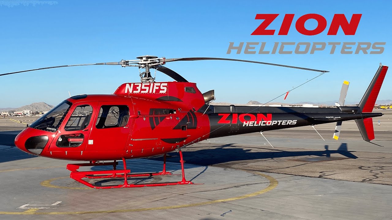 Zion Helicopters NEW VIP Airbus AS350B2 - The New Benchmark For Tours