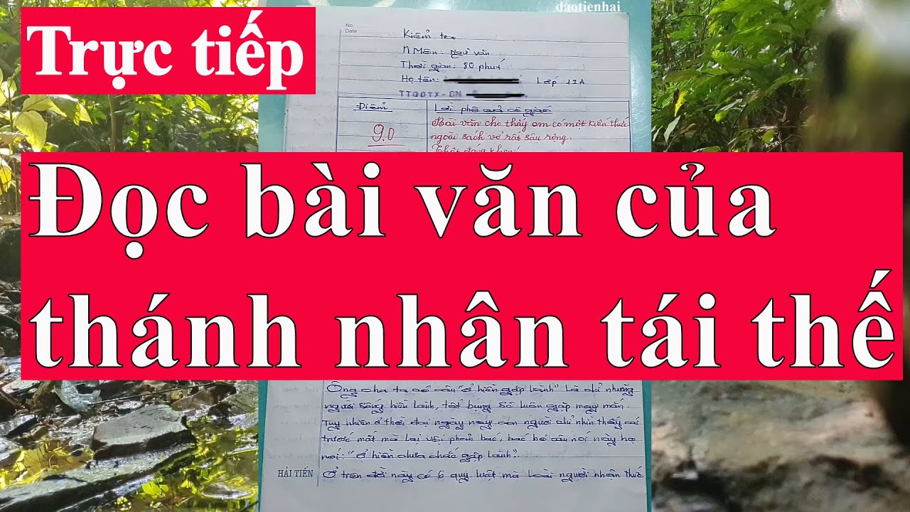 Bài văn hay của vị đạo sĩ ẩn tu truyền vào học sinh #201