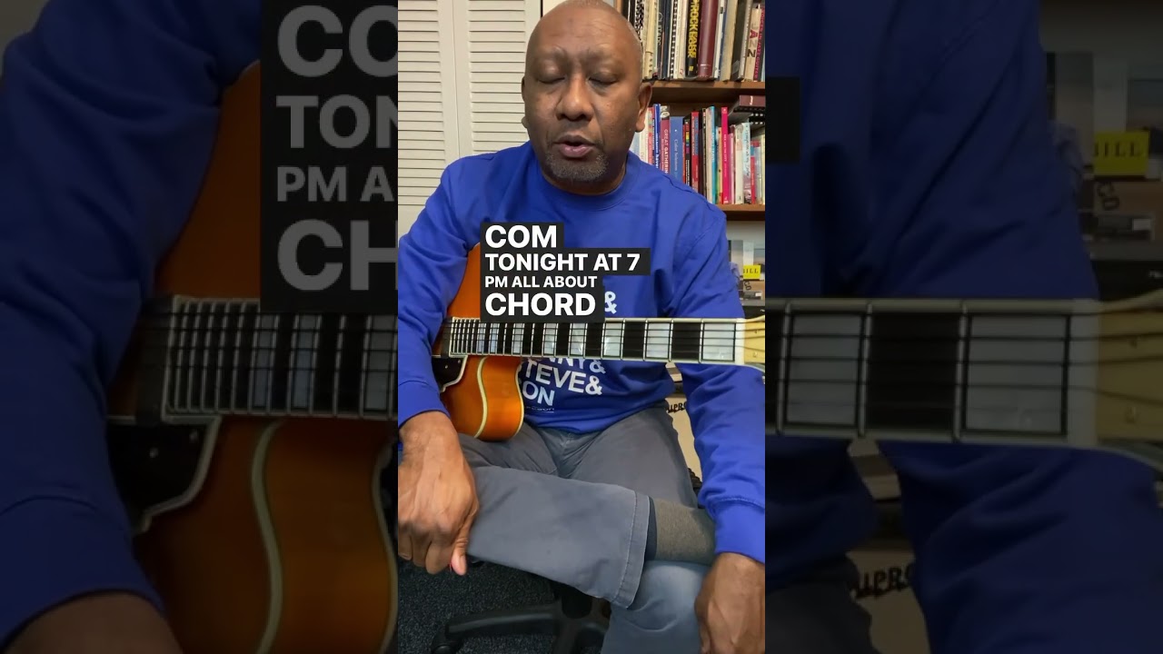 Jazz Guitar Chord Melody Workshop Tonight Thursday 3/28/24 7pm! #chordsolo #chordmelodyguitar