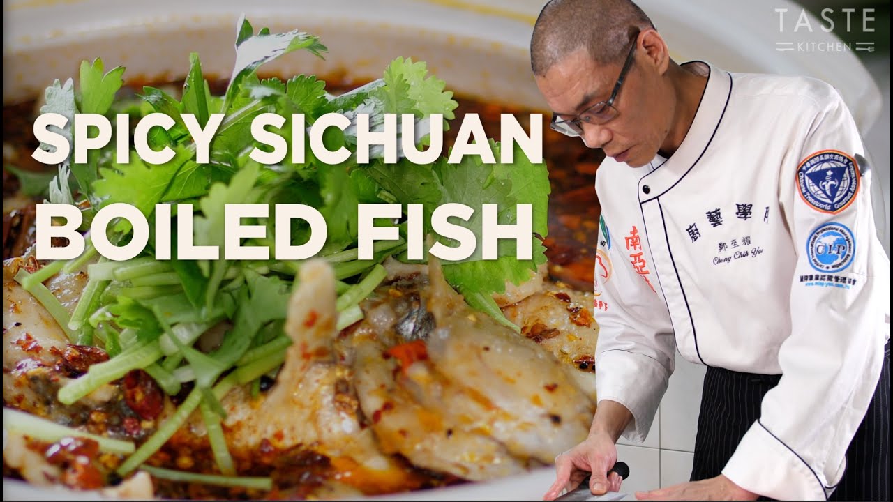 Spicy Sichuan Boiled Fish｜Master chef｜Taste Kitchen