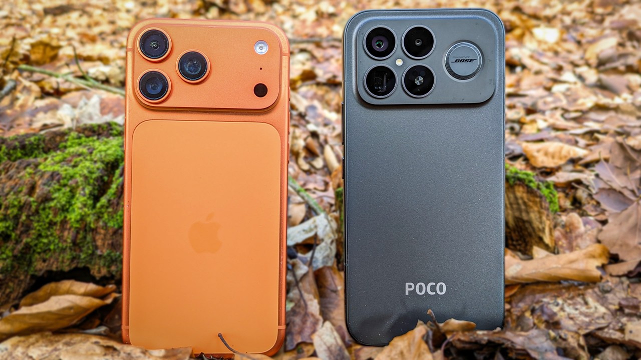 iPhone 17 Pro Max vs POCO F8 Ultra Camera Comparison