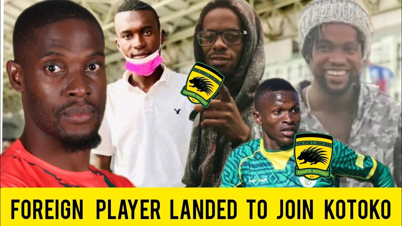 THIS FOREIGN PLAYER IN KUMASI TO JOIN KOTOKO..TWO NEW PLAYERS LANDED... CONTRACT TERMINATION BY