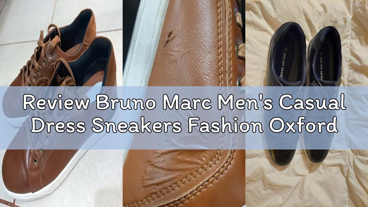 Review Bruno Marc Men's Casual Dress Sneakers Fashion Oxfords Skate Shoes for Men
