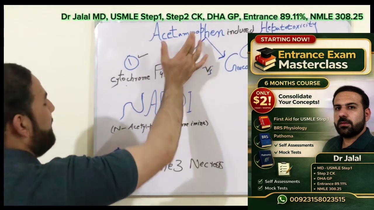 Acetaminophen induced Hepatotoxicity